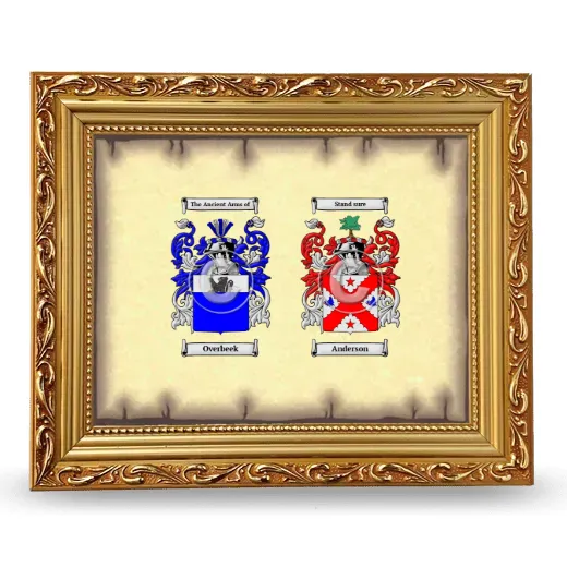 Anniversary Framed - Gold