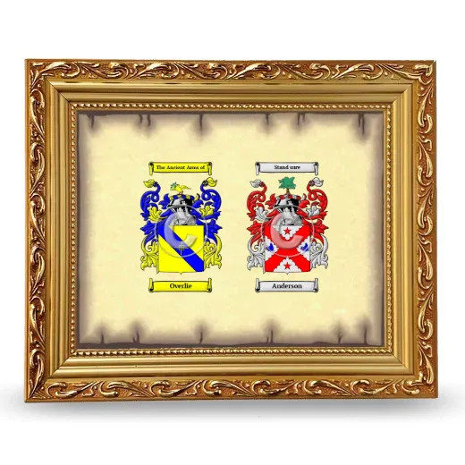 Anniversary Framed - Gold