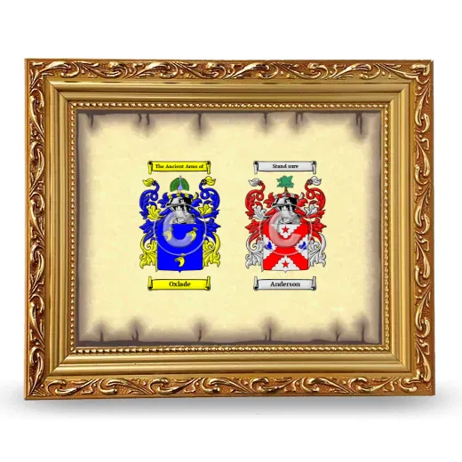 Anniversary Framed - Gold