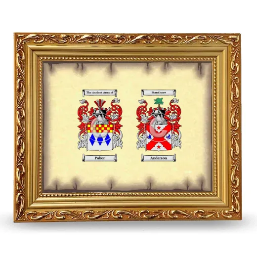 Anniversary Framed - Gold