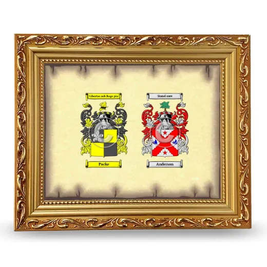 Anniversary Framed - Gold