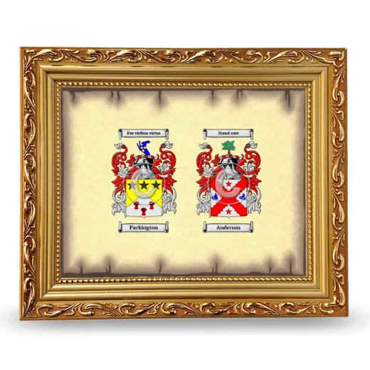 Anniversary Framed - Gold