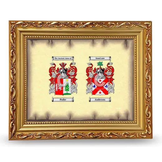 Anniversary Framed - Gold