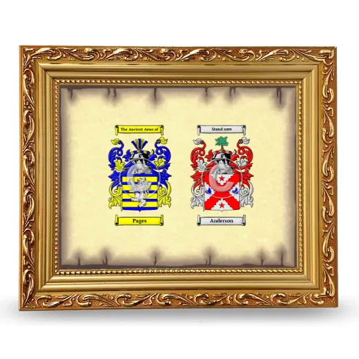 Anniversary Framed - Gold