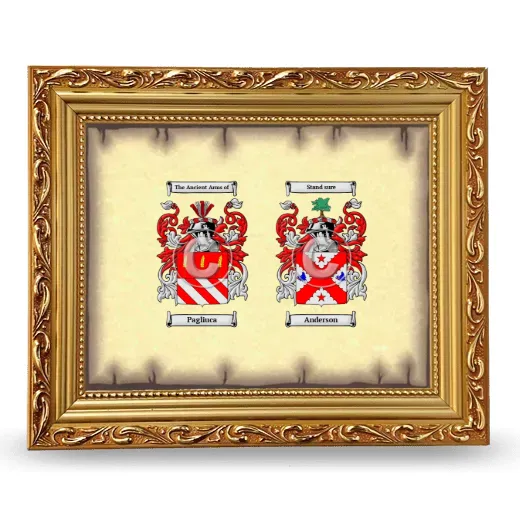 Anniversary Framed - Gold