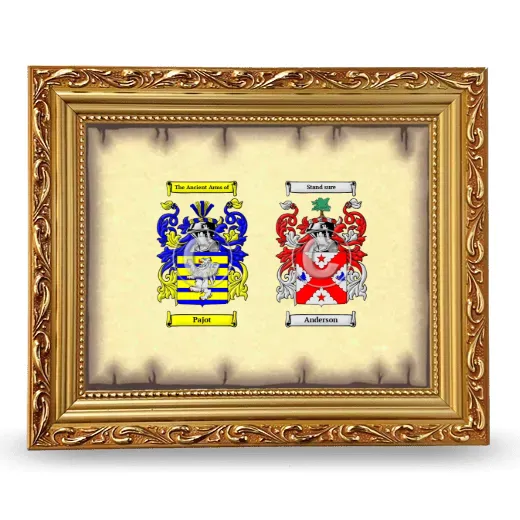 Anniversary Framed - Gold