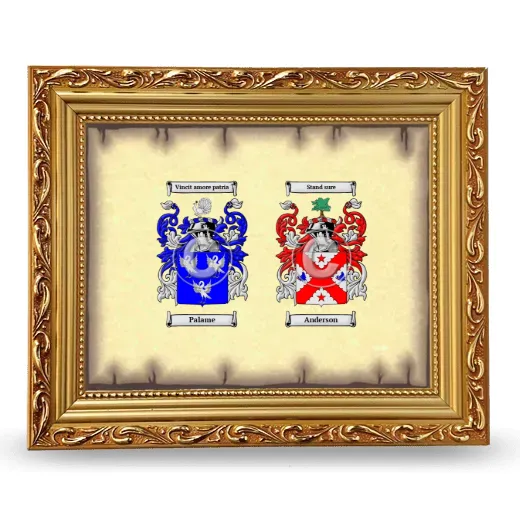 Anniversary Framed - Gold