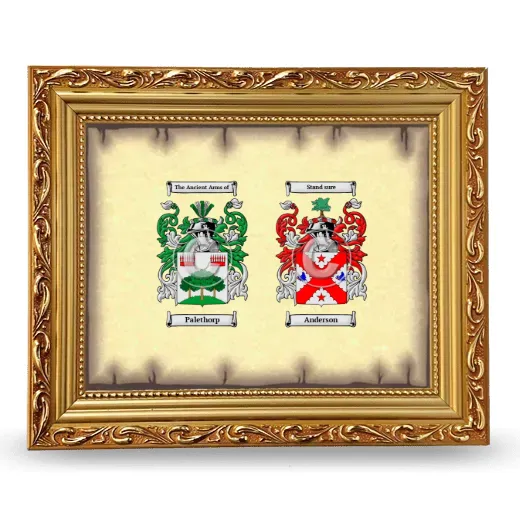 Anniversary Framed - Gold