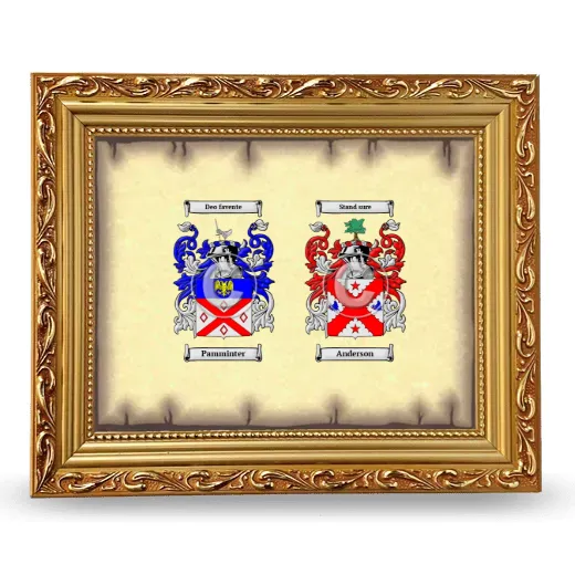 Anniversary Framed - Gold