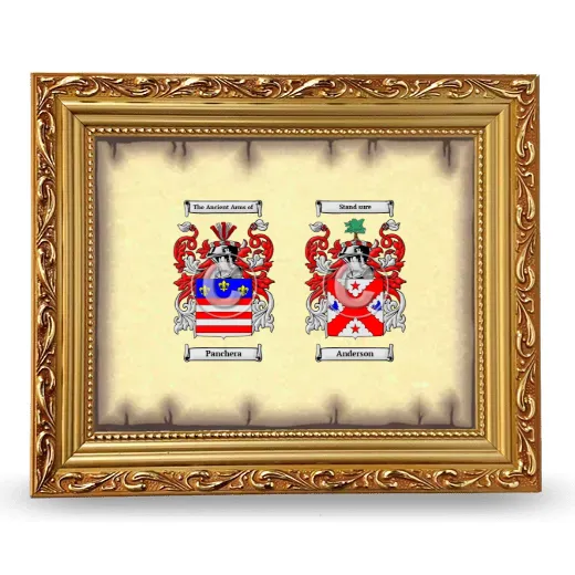 Anniversary Framed - Gold