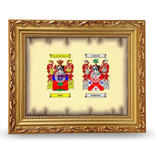 Anniversary Framed - Gold