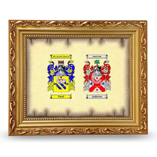 Anniversary Framed - Gold