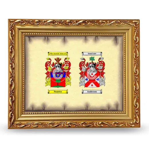 Anniversary Framed - Gold