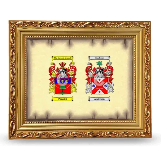 Anniversary Framed - Gold