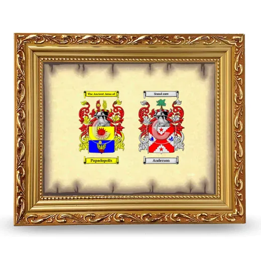 Anniversary Framed - Gold