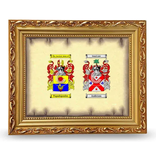 Anniversary Framed - Gold