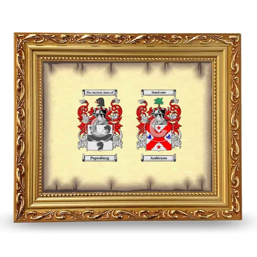 Anniversary Framed - Gold