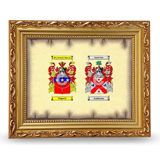 Anniversary Framed - Gold