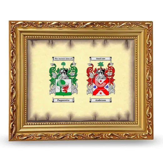 Anniversary Framed - Gold