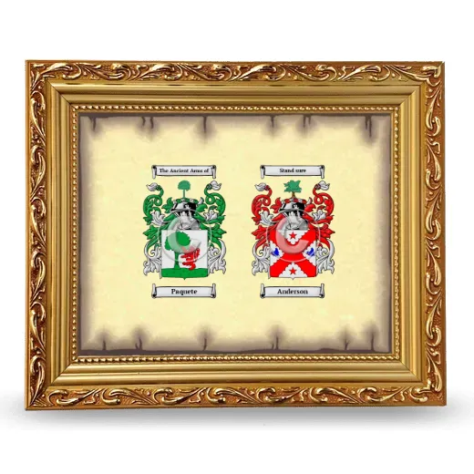 Anniversary Framed - Gold