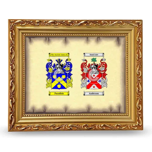 Anniversary Framed - Gold