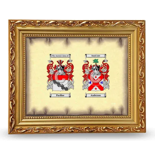 Anniversary Framed - Gold