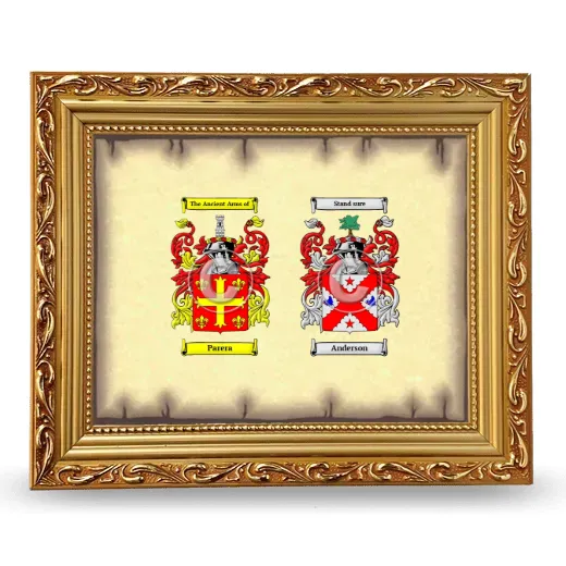 Anniversary Framed - Gold