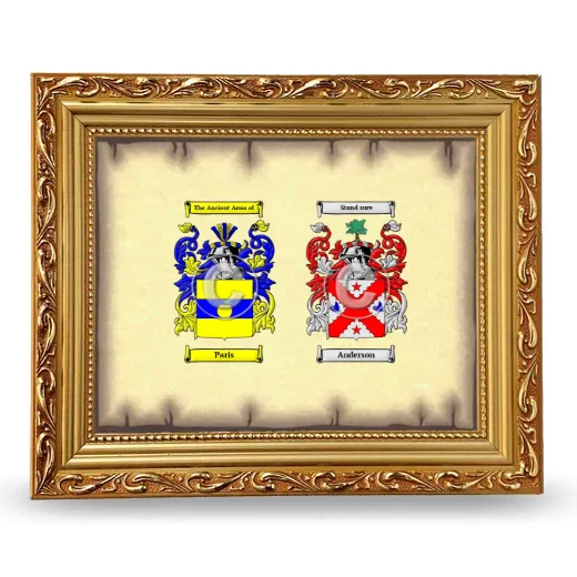 Anniversary Framed - Gold