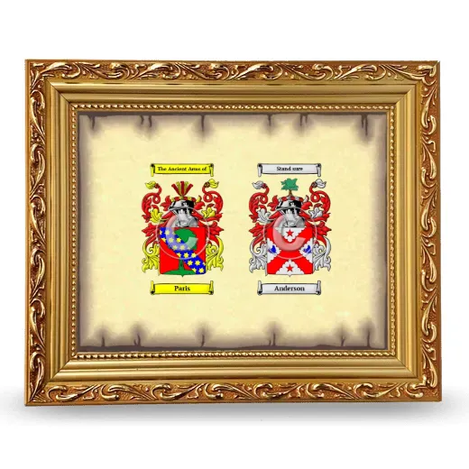 Anniversary Framed - Gold