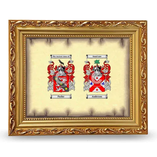 Anniversary Framed - Gold