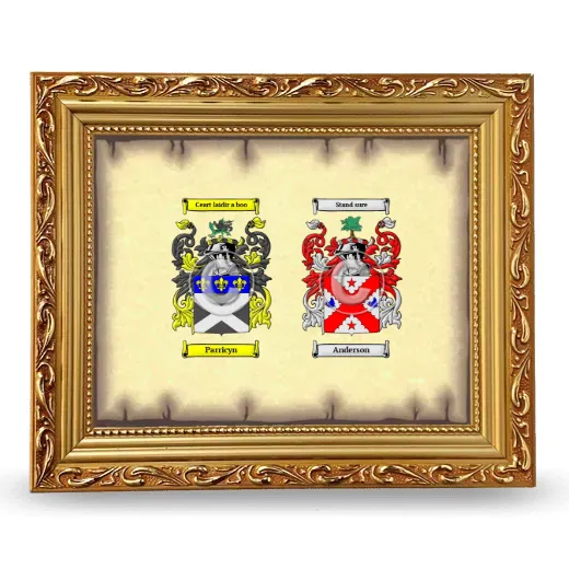 Anniversary Framed - Gold