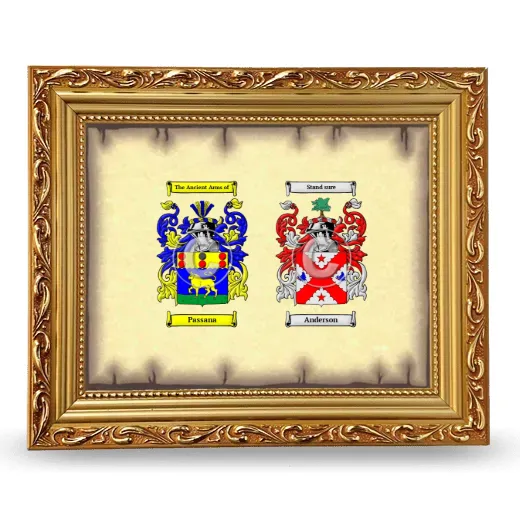 Anniversary Framed - Gold