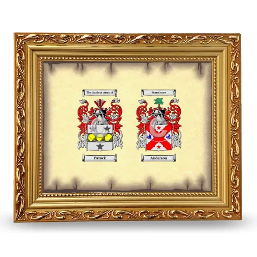 Anniversary Framed - Gold