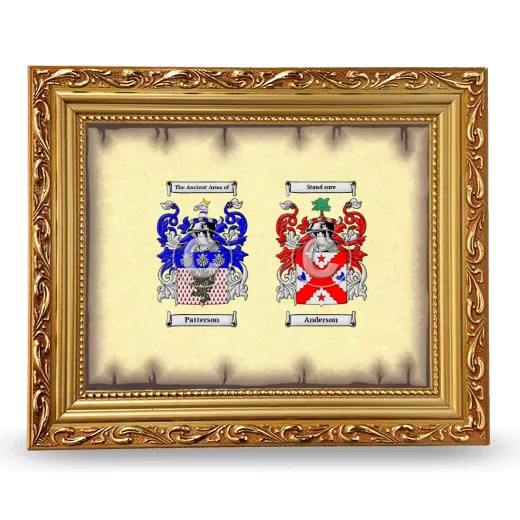 Anniversary Framed - Gold