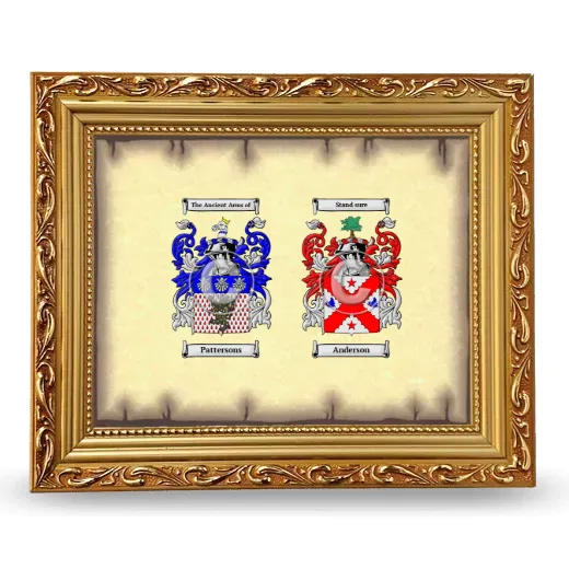 Anniversary Framed - Gold