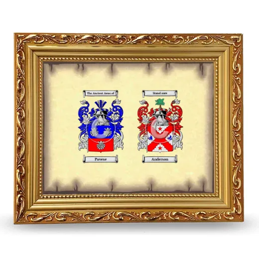 Anniversary Framed - Gold