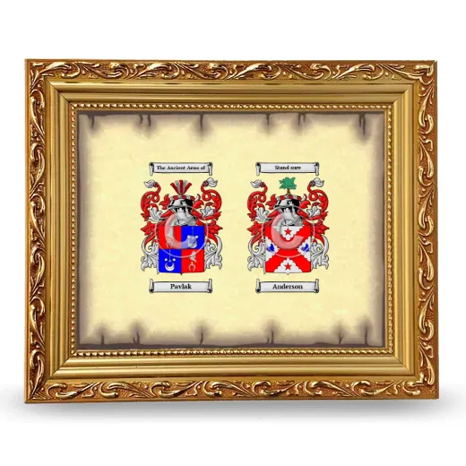 Anniversary Framed - Gold