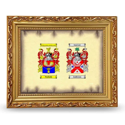 Anniversary Framed - Gold