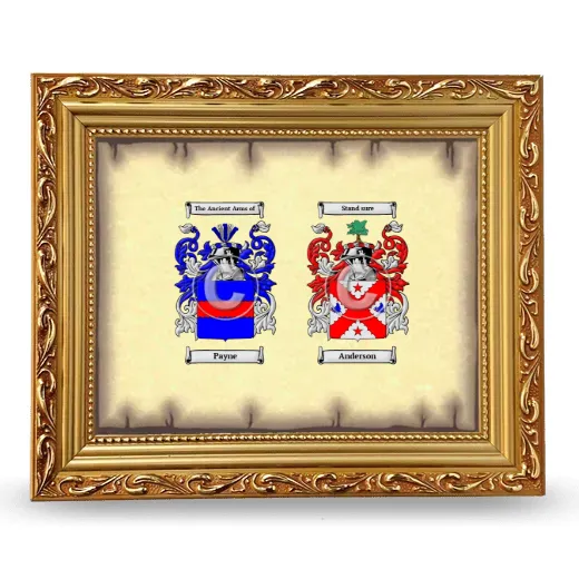 Anniversary Framed - Gold