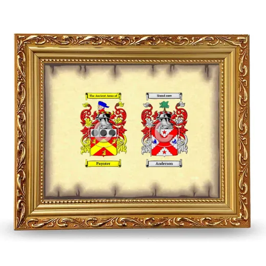 Anniversary Framed - Gold