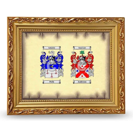 Anniversary Framed - Gold