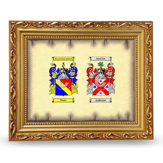 Anniversary Framed - Gold