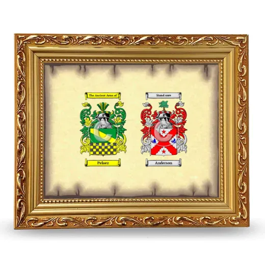 Anniversary Framed - Gold