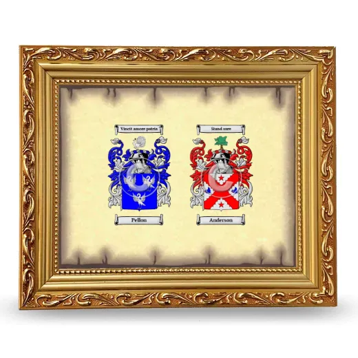 Anniversary Framed - Gold