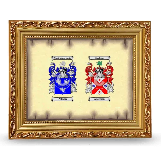 Anniversary Framed - Gold