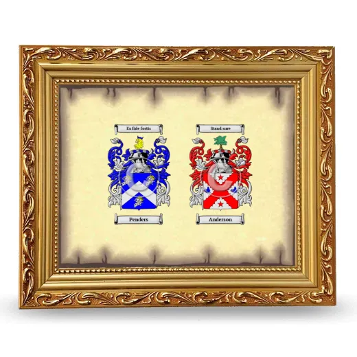 Anniversary Framed - Gold