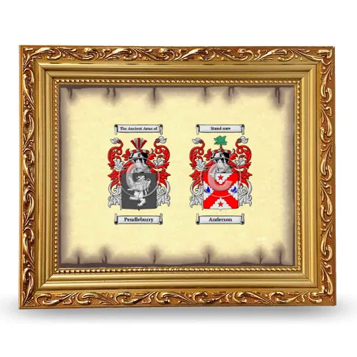 Anniversary Framed - Gold