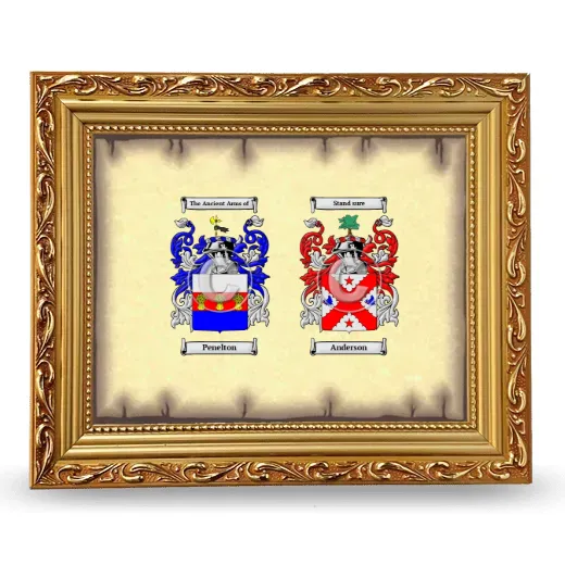 Anniversary Framed - Gold