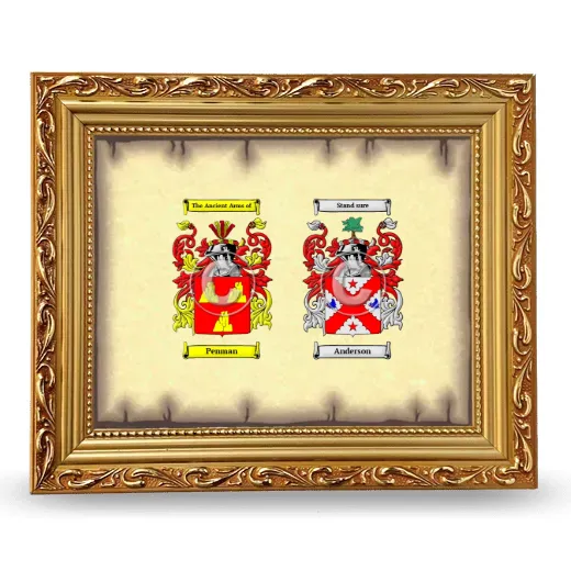 Anniversary Framed - Gold