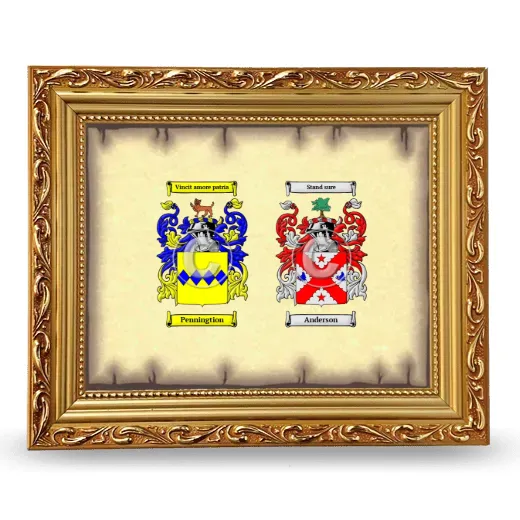 Anniversary Framed - Gold
